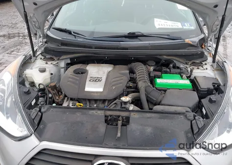 2015 Hyundai Veloster Turbo z USA, uszkodzony, nr VIN KMHTC6AE7FU236241